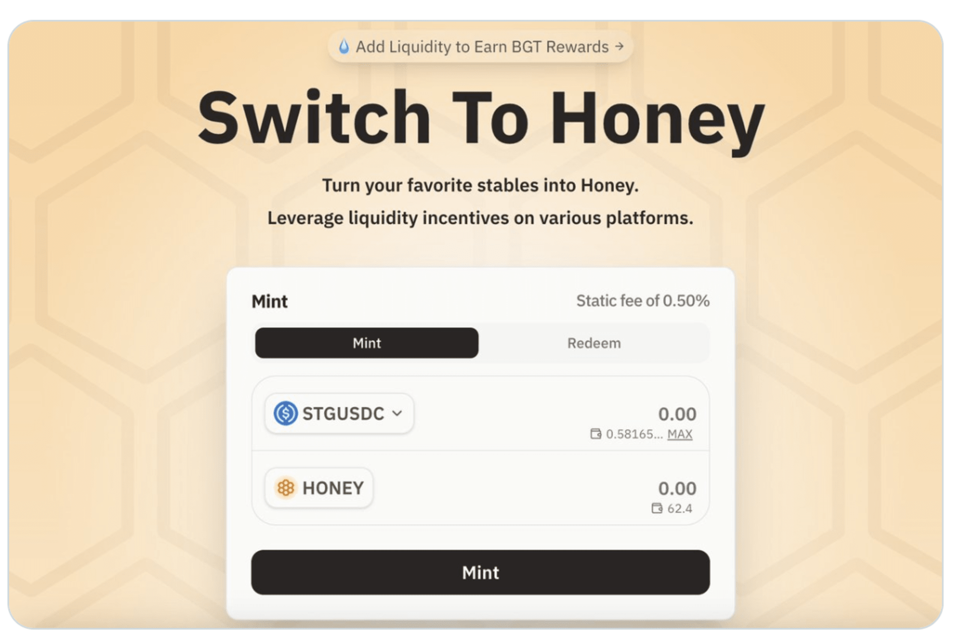Honey - 稳定币系统
