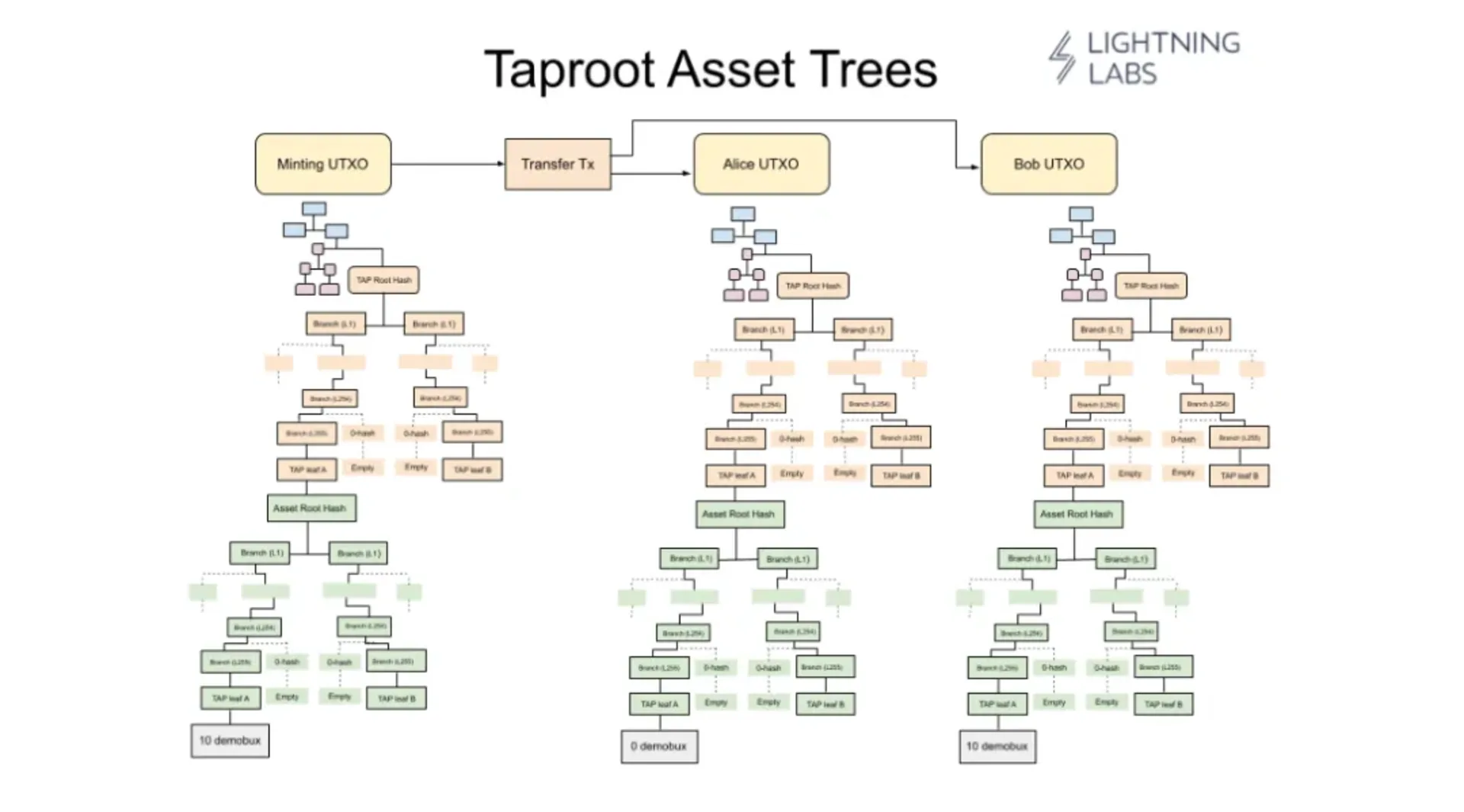 Taproot Assets Trees